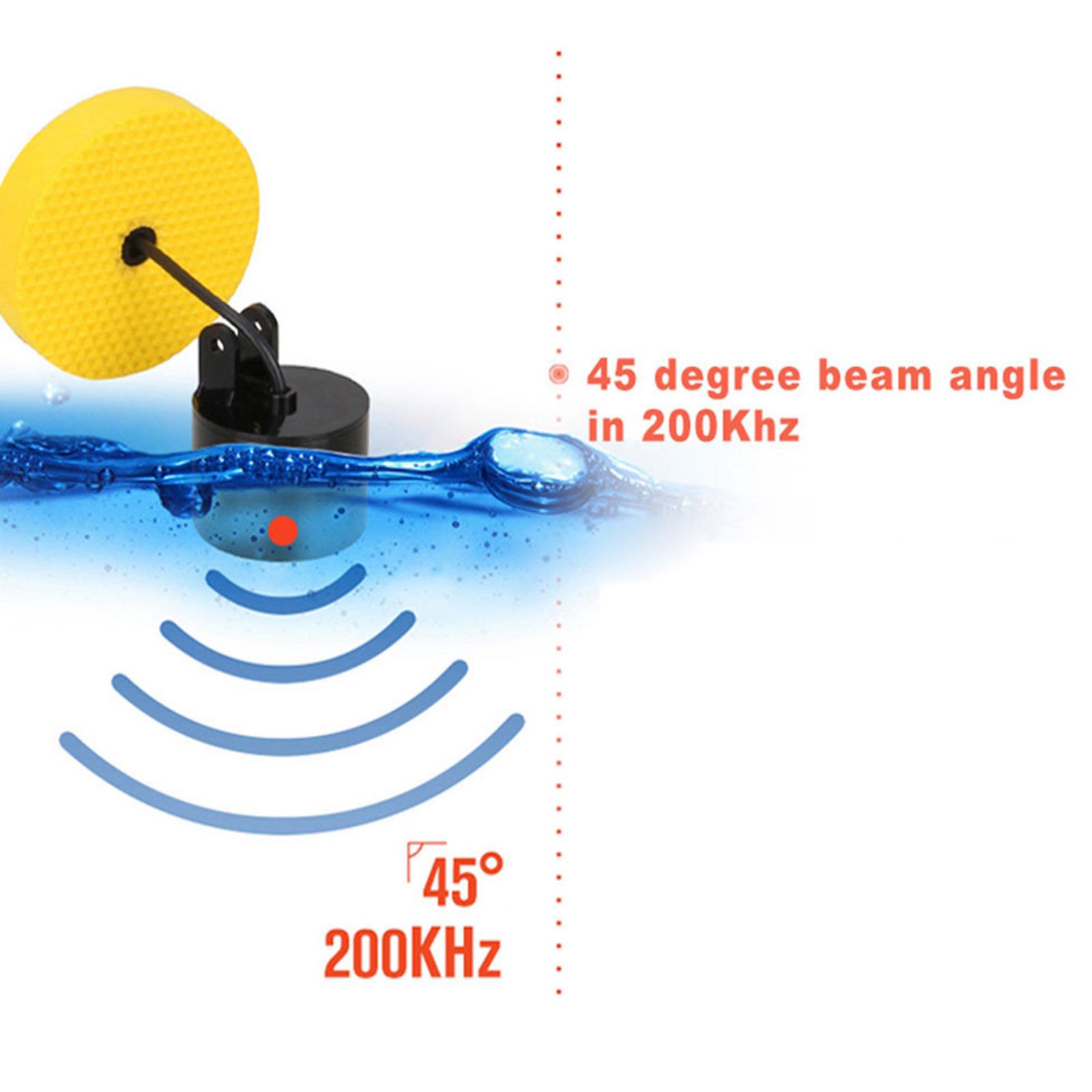 Fishing Equipment English - 휴대용 어군탐지기 소나 수심측정기 유선 낚시