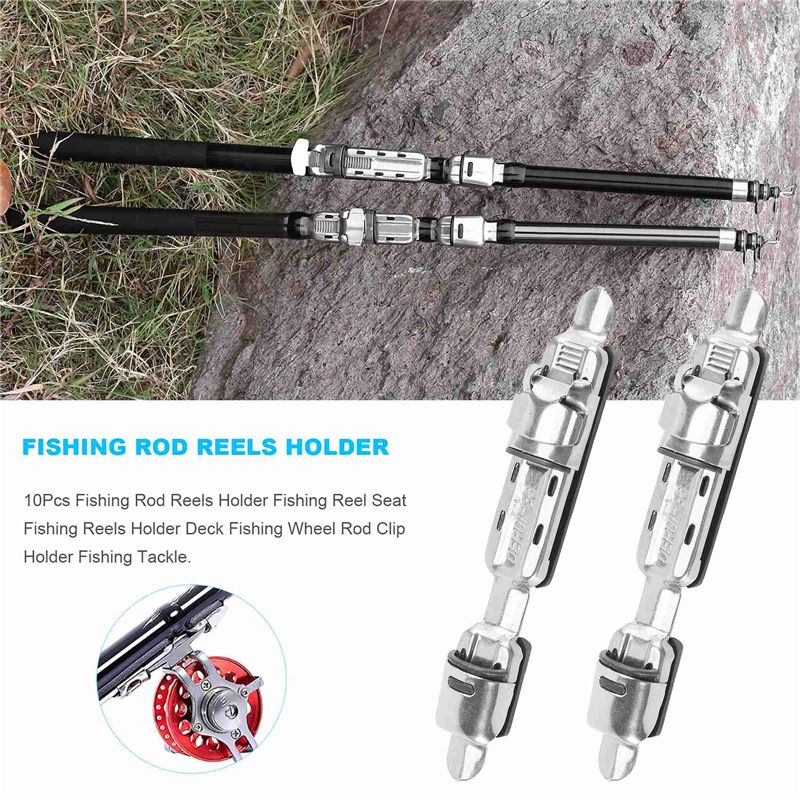 ABPF 10Pcs 낚싯대 릴 홀더 낚시 릴 시트 낚시 - Rod Holder Fishing 리뷰 및 가격
