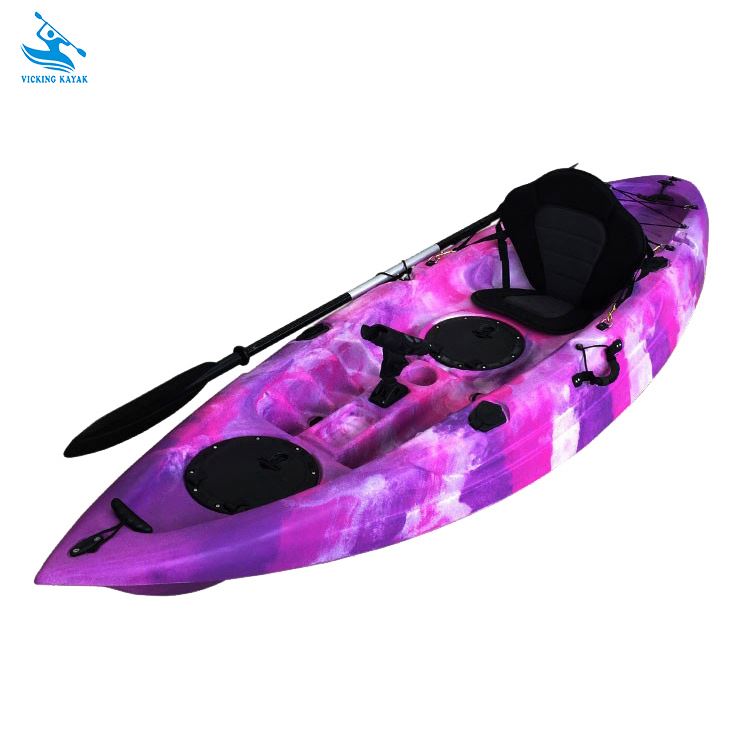 Vicking 새로운 디자인의 작고 저렴한 낚시 카약( - Rod Holder Fishing 리뷰 및 가격