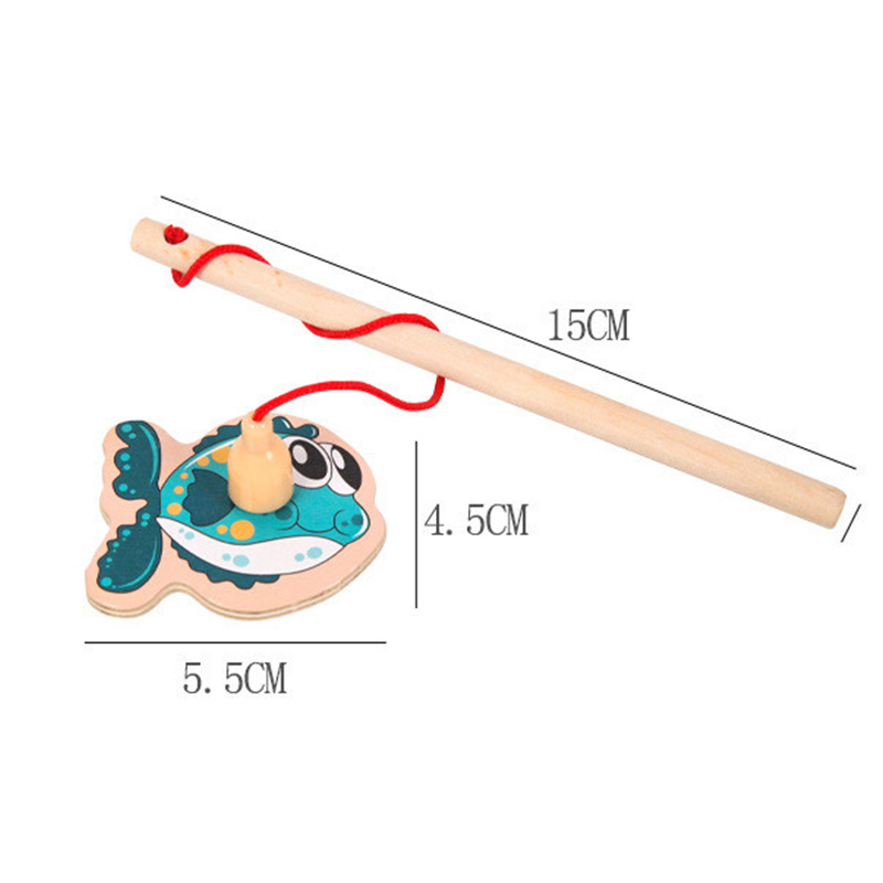 어린이를위한 자기 낚시 장난감 게임 세트 몬테소리 나무 - Fishing Equipment Kids 리뷰 및 가격