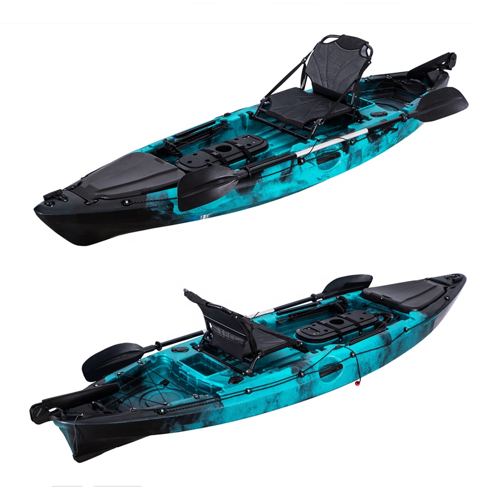 일류 싱글 낚시 카약 플라스틱 보트 낚시, 카누 카약  - Rod Holder Fishing 리뷰 및 가격